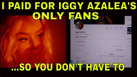 iggy only fans|Ela é ousada: Iggy Azalea abre sua conta do OnlyFans